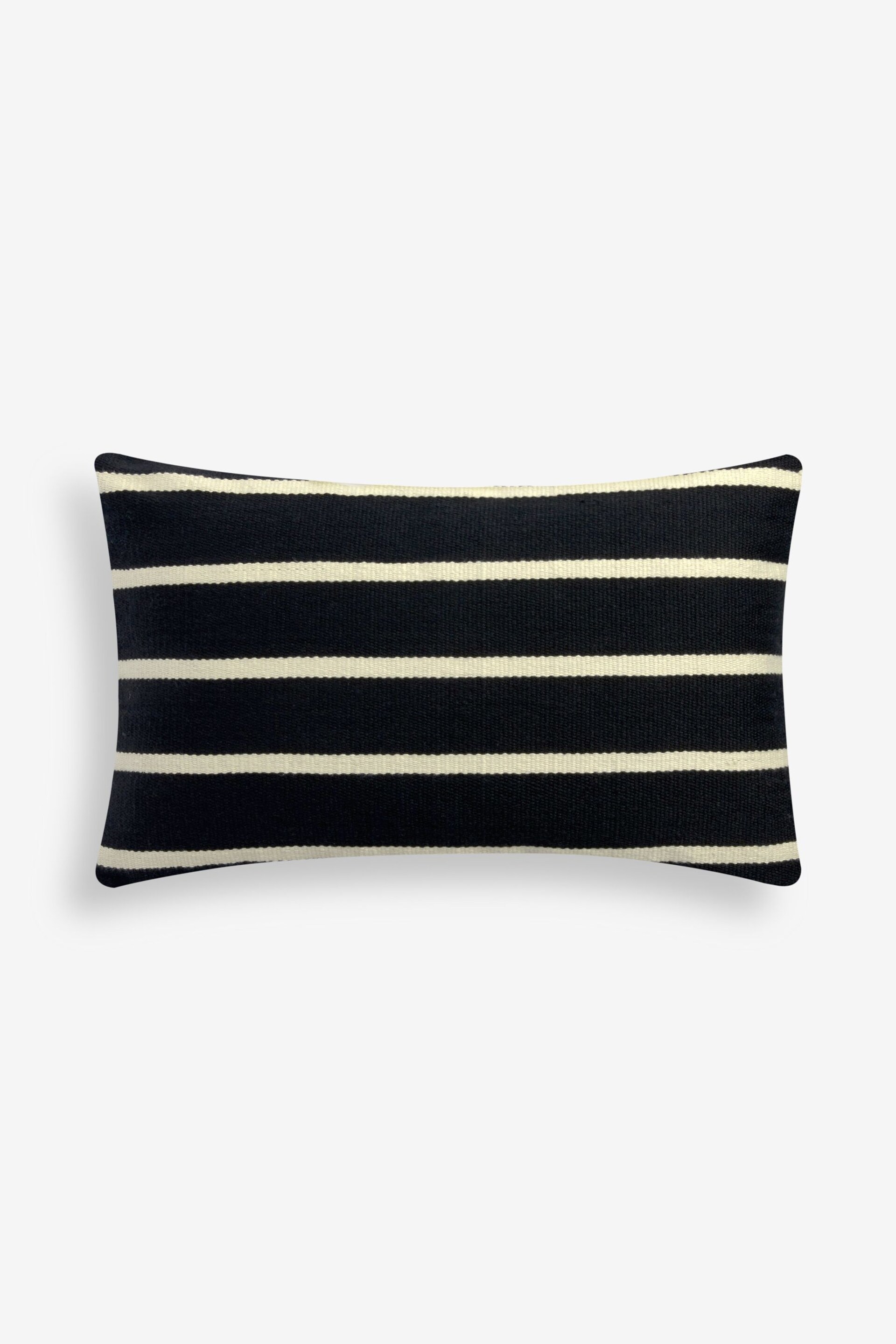 Monochrome Stripe Indoor/Outdoor 40 x 59cm Cushion - Image 5 of 5