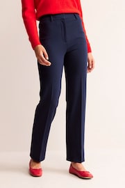 Boden Blue Petite Pimlico Jersey Trousers - Image 3 of 5