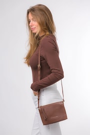 Pure Luxuries London Niki Nappa Leather Cross-Body Bag - Image 1 of 6