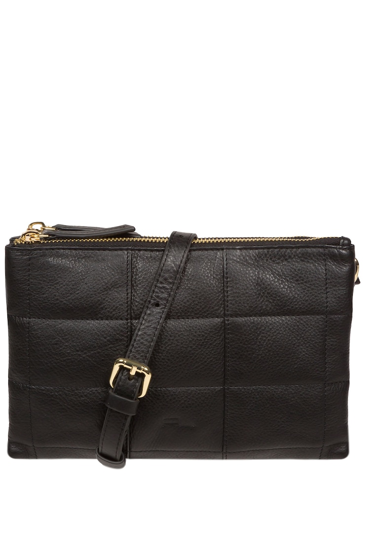 Pure Luxuries London Carmen Nappa Leather Cross-Body Bag - Image 1 of 7