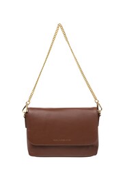Pure Luxuries London Jazmine Nappa Leather Grab Clutch Bag - Image 1 of 8