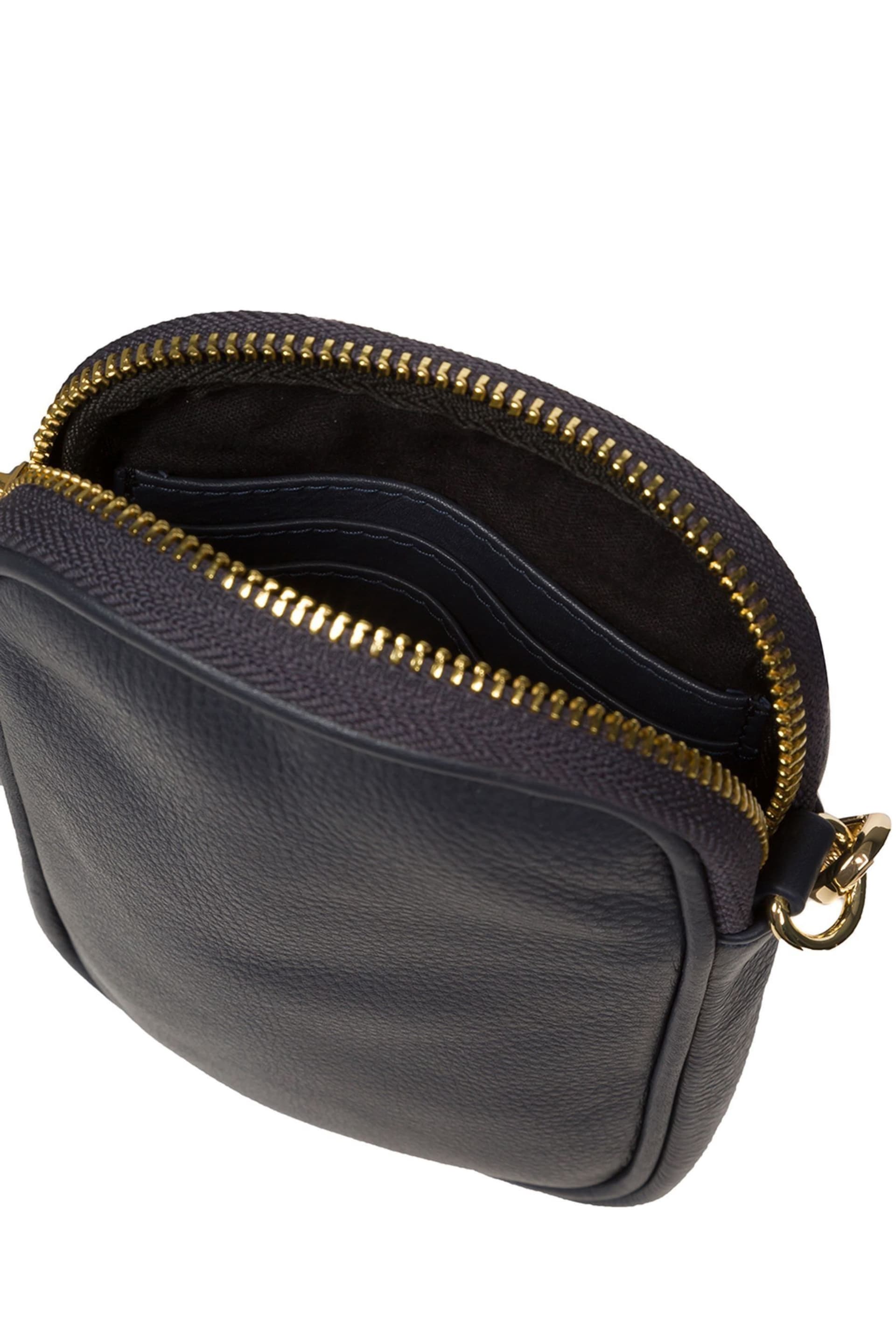 Pure Luxuries London Alaina Nappa Leather Cross-Body Phone Bag - Image 4 of 5