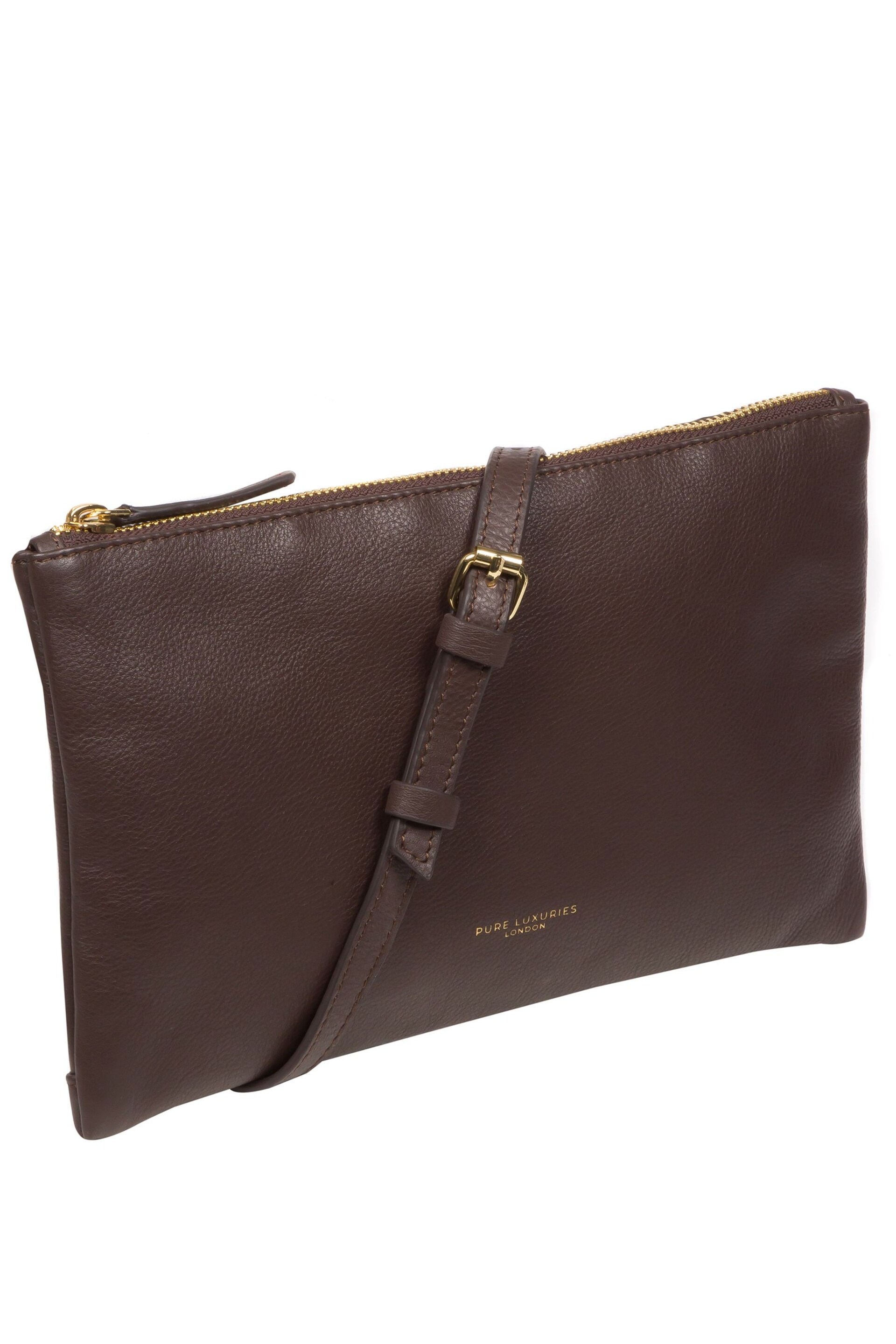 Pure Luxuries London Anya Nappa Leather Cross-Body Bag - Image 5 of 7