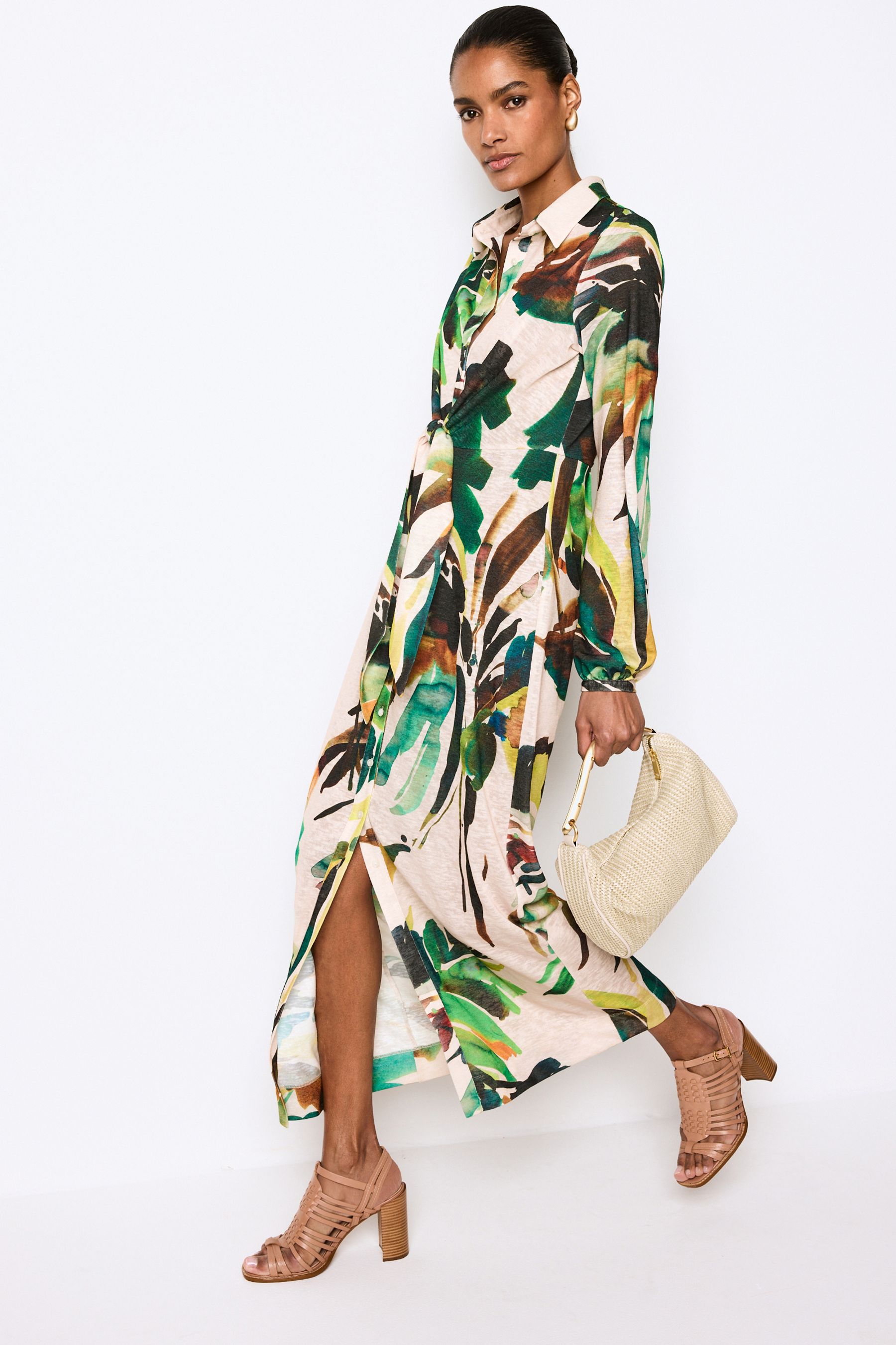 Next ecru vintage occasion dress top