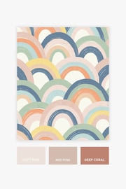 Pastel Abstract Rainbow Wallpaper - Image 3 of 4