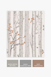 Grey Woodland Wallpaper - Image 3 of 4
