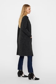 VERO MODA Black Longline Cardigan - Image 3 of 5