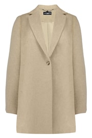 Live Unlimited Curve - Natural Wool Blend Short Tailored Coat - Image 7 of 7