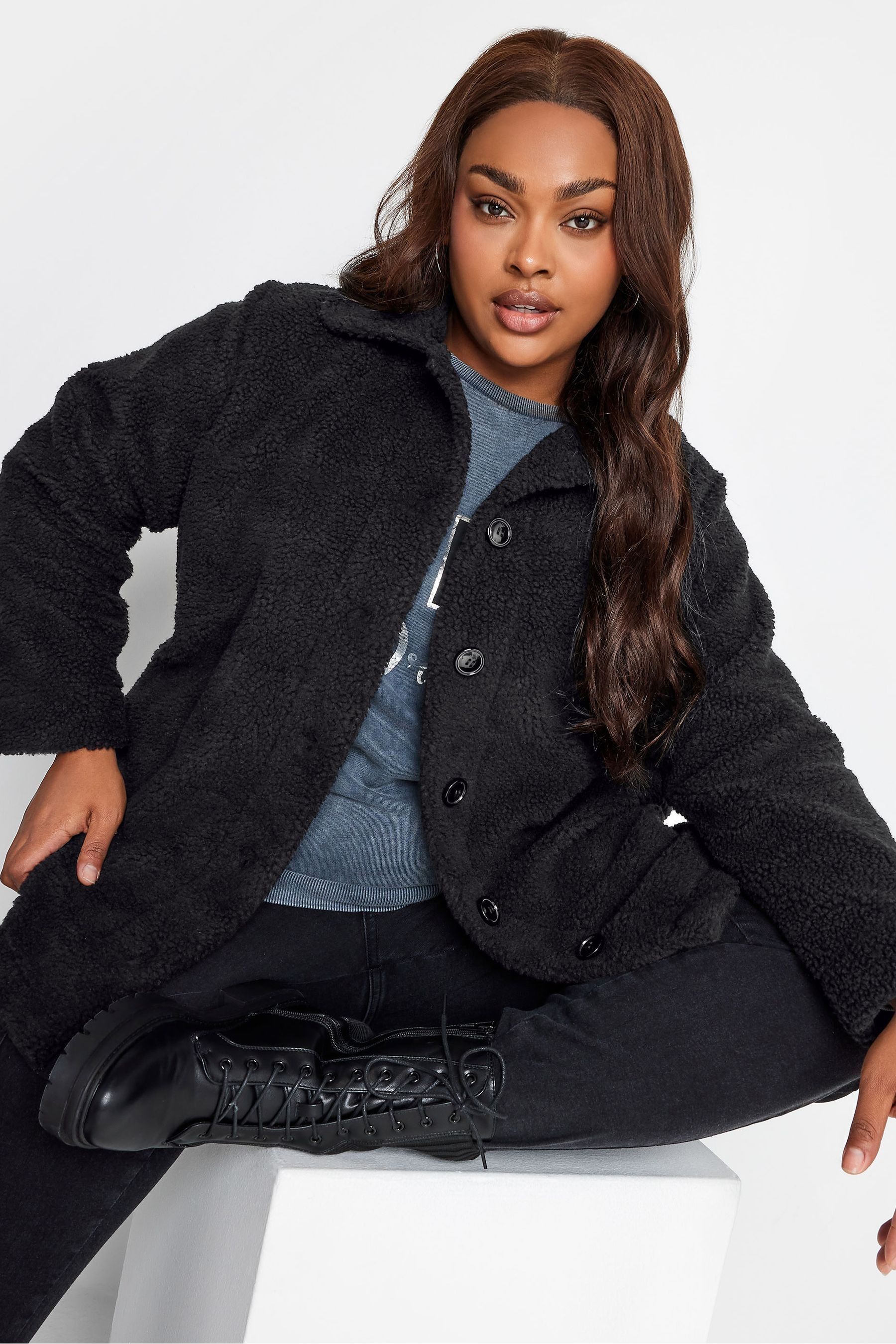 Plus size teddy fleece store
