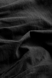 Black Long Sleeve V-Neck Twist Front Top - Image 7 of 7