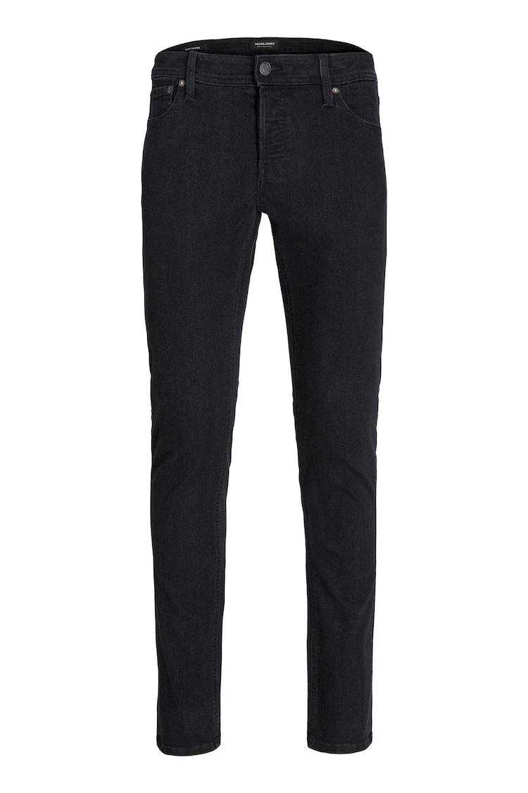 JACK & JONES Black Glen Slim Jeans - Image 5 of 5