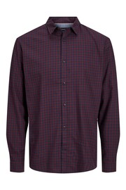JACK & JONES Purple Button Up Shirt - Image 6 of 7