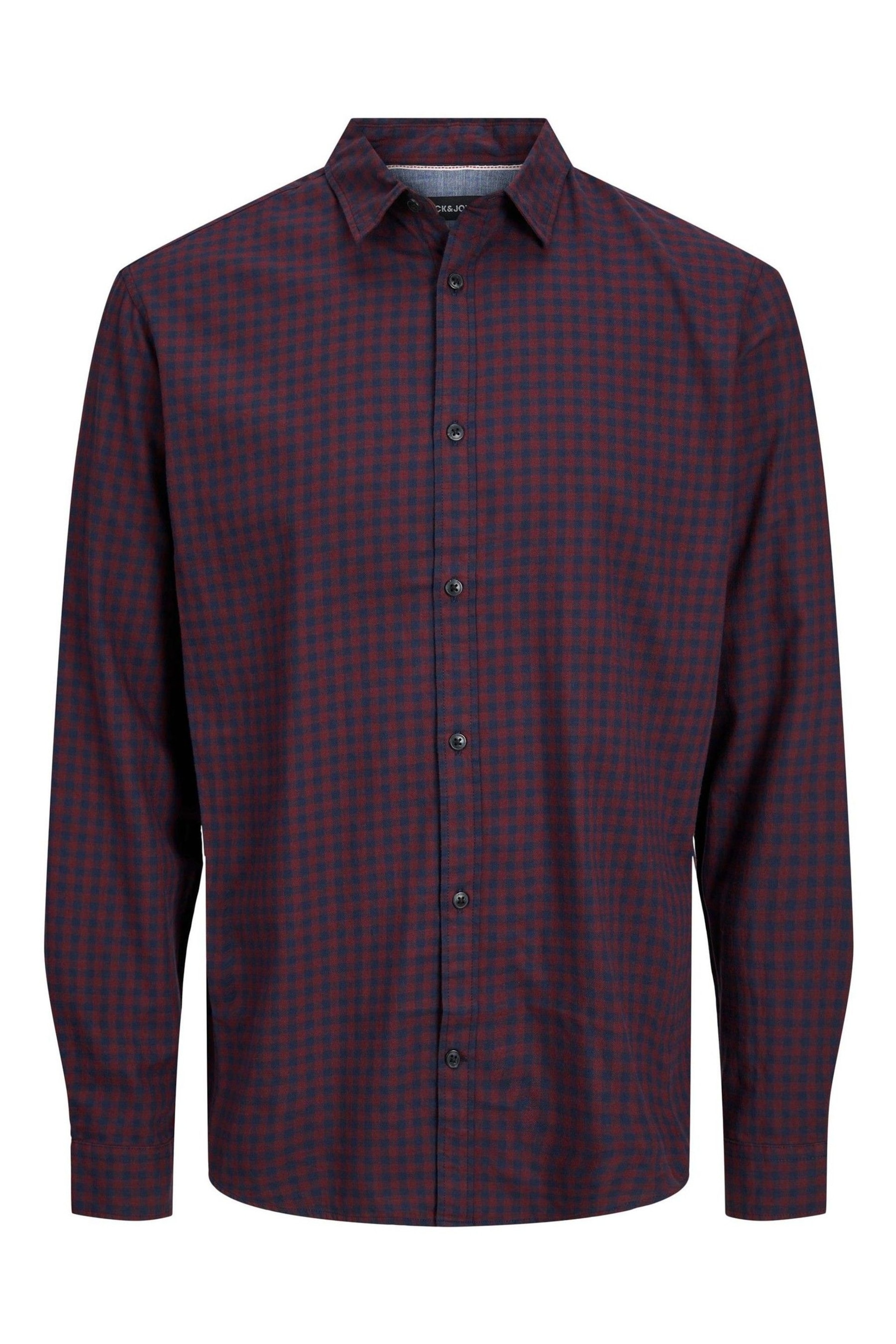 JACK & JONES Purple Button Up Shirt - Image 6 of 7
