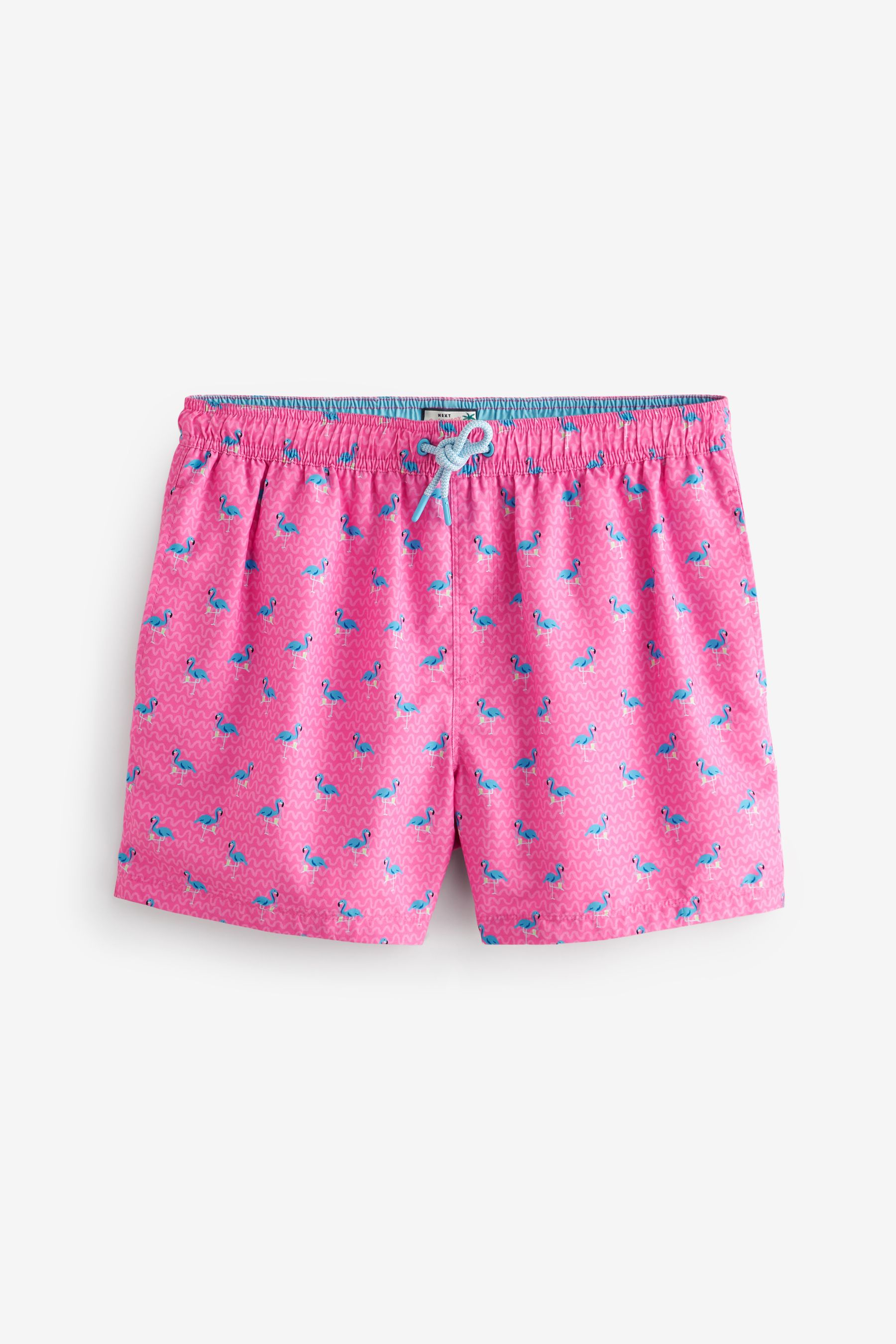 Buy Pink Flamingo Navy Swim Shorts 2 Pack from the Next UK online shop