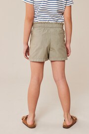 Khaki Green Poplin Cotton Shorts (3-16yrs) - Image 3 of 7