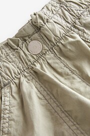 Khaki Green Poplin Cotton Shorts (3-16yrs) - Image 7 of 7