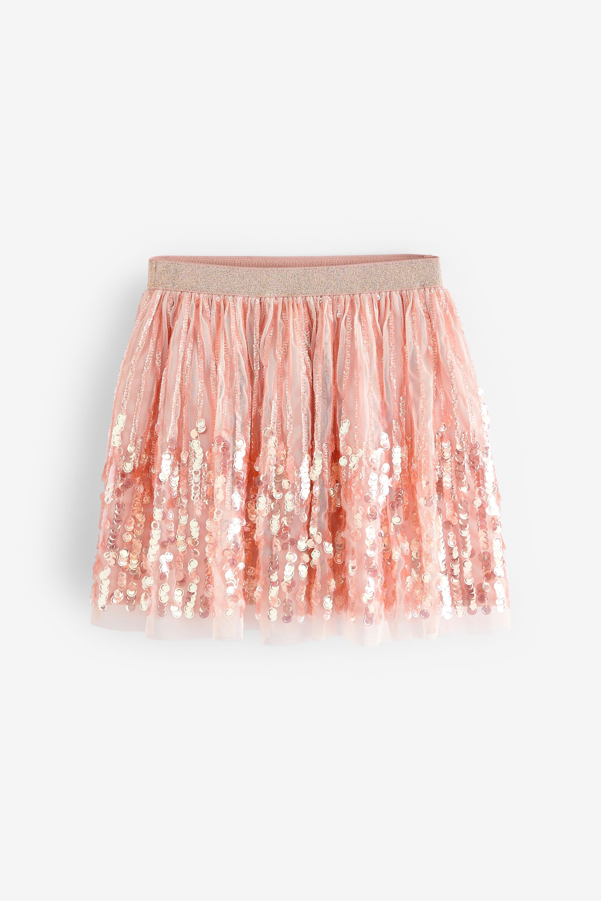 Pink Sequin Skirt (3-16yrs) - Image 1 of 2