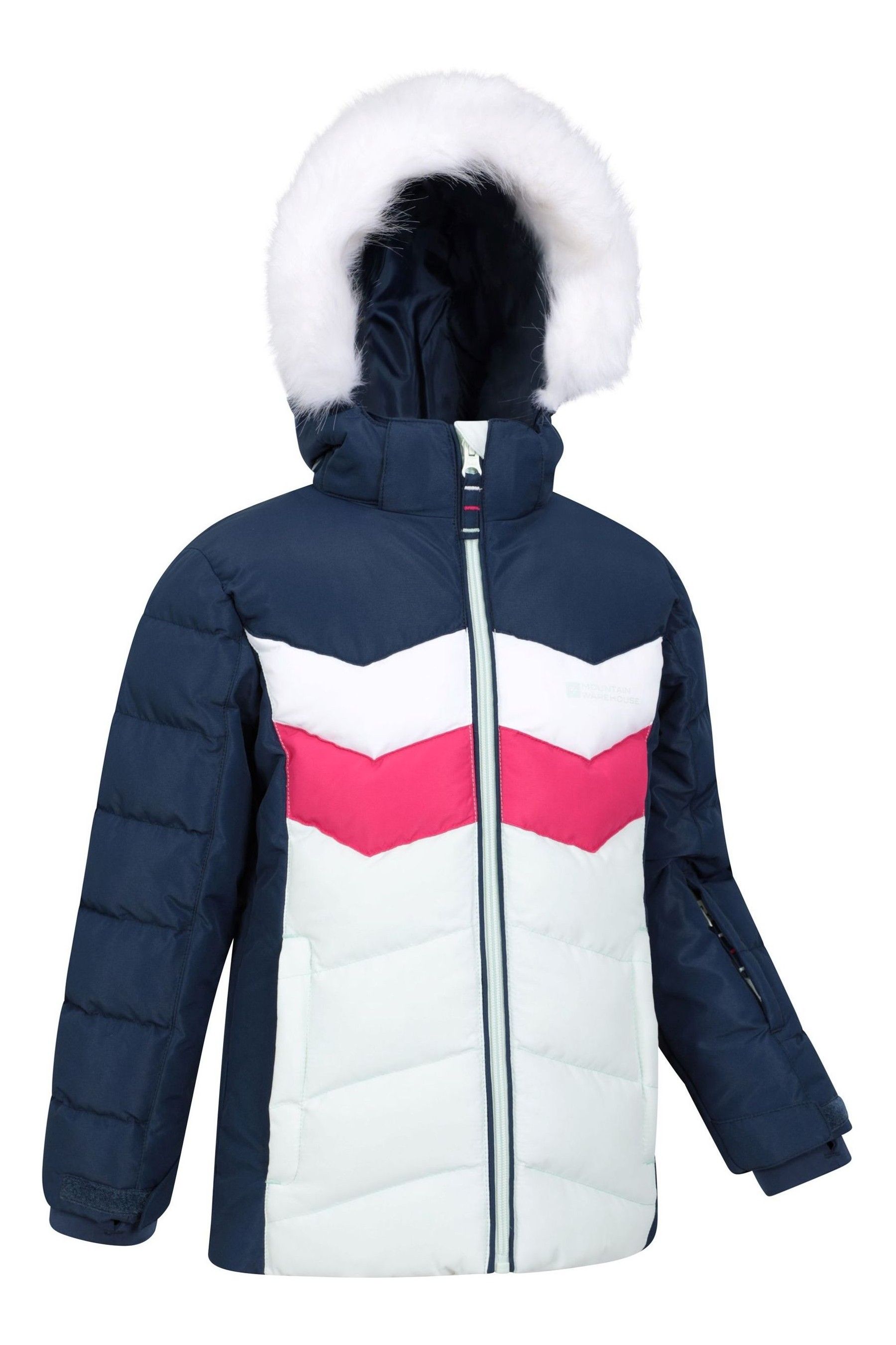 Buy Mountain Warehouse Grey Kids Arctic Water Resistant Ski Jacket from Next Luxembourg