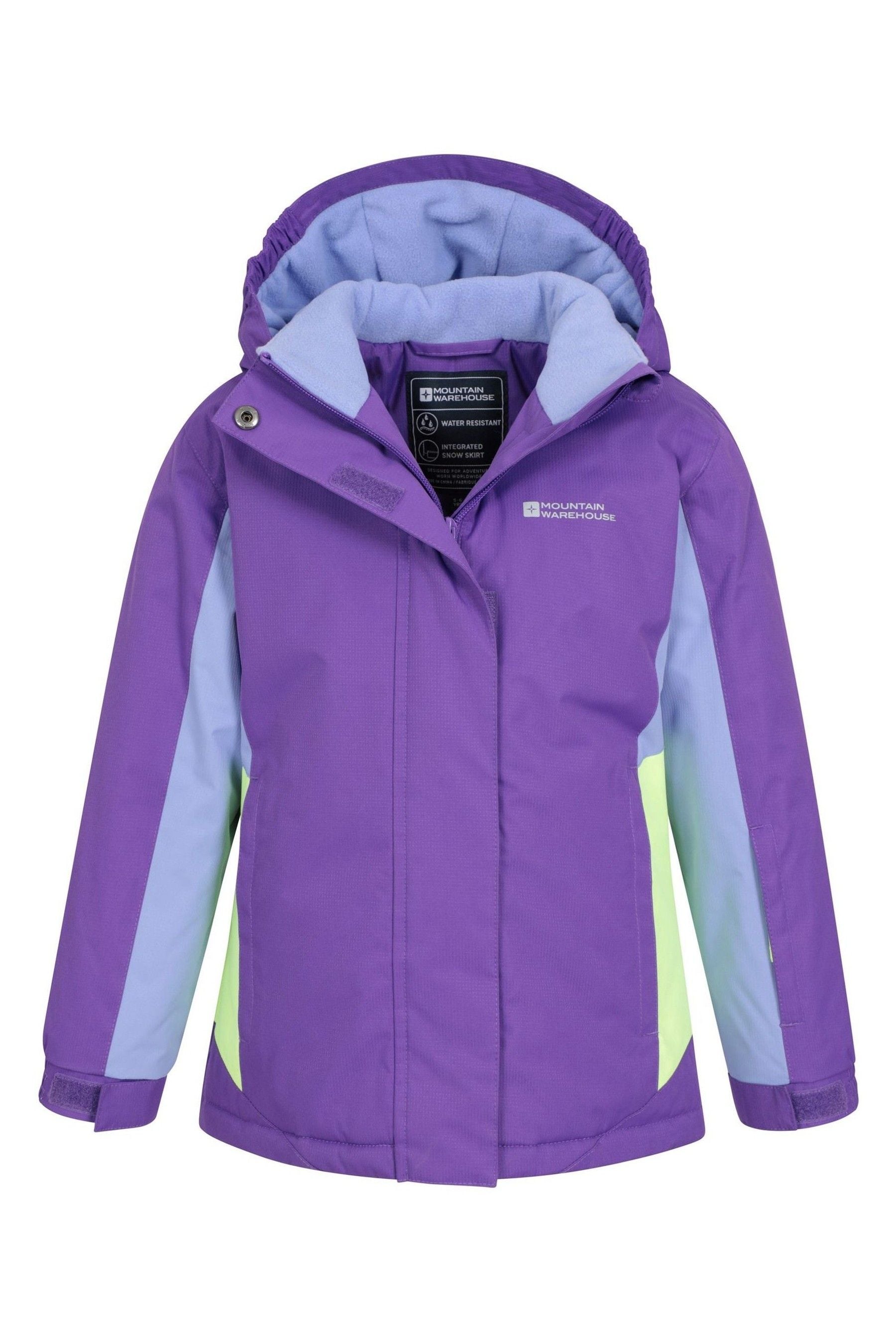 Girls purple ski jacket on sale