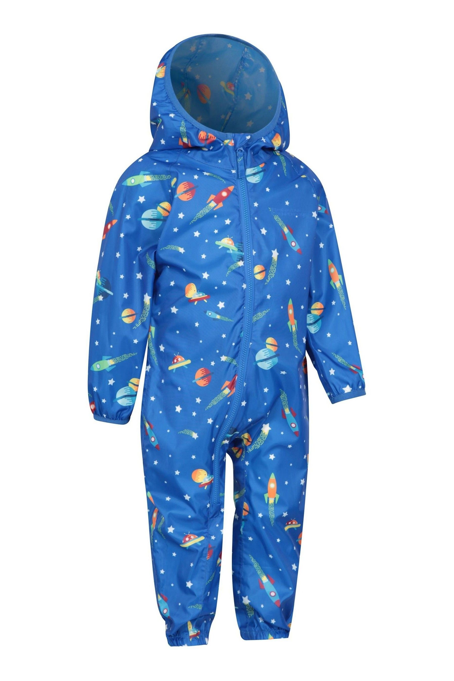 Buy Mountain Warehouse Blue Toddler Waterproof Printed Rainsuit from Next Australia