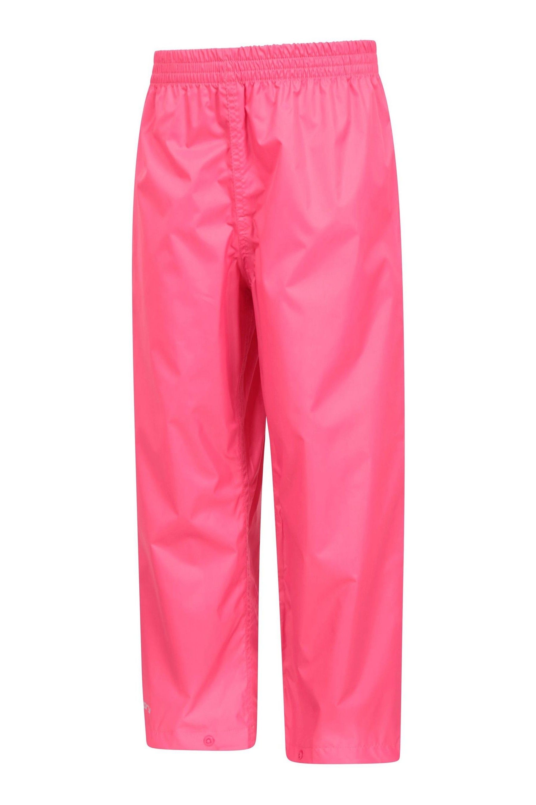 Buy Mountain Warehouse Pink Pakka II Waterproof Kids Trousers from Next Ireland