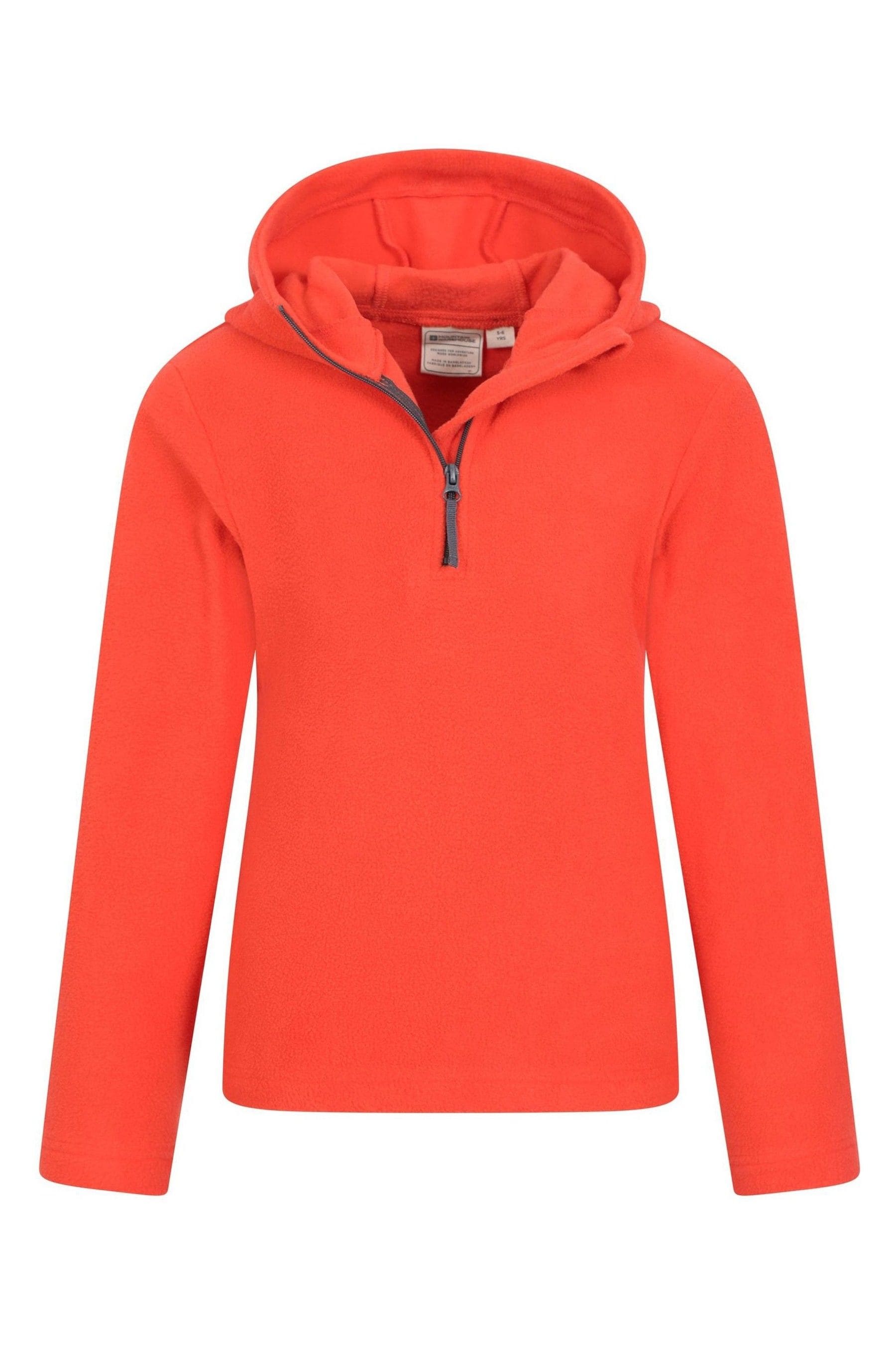 Buy Mountain Warehouse Orange Kids Camber II Fleece Hoodie from Next Ireland