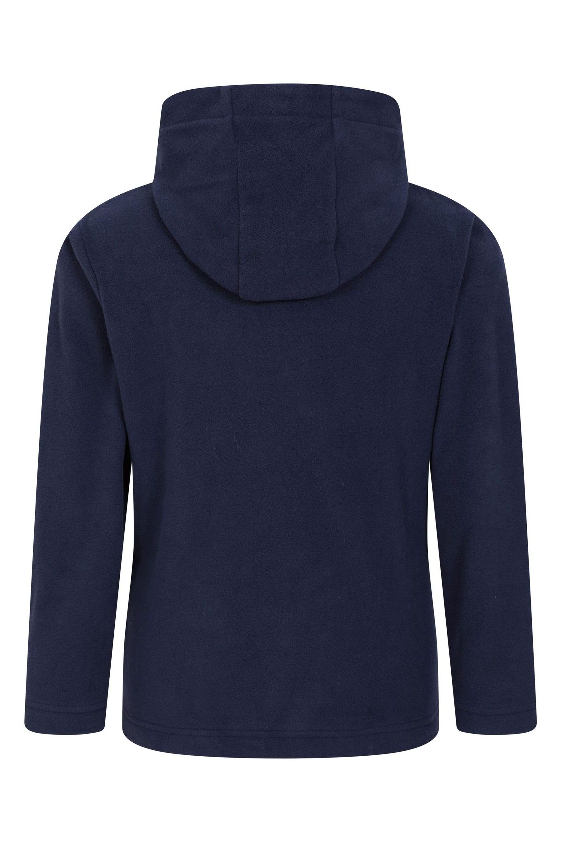 Dark Blue Mountain Warehouse Kids Camber II Fleece Hoodie
