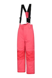 Mountain Warehouse Pink Honey Kids Snow Trousers - Image 4 of 5