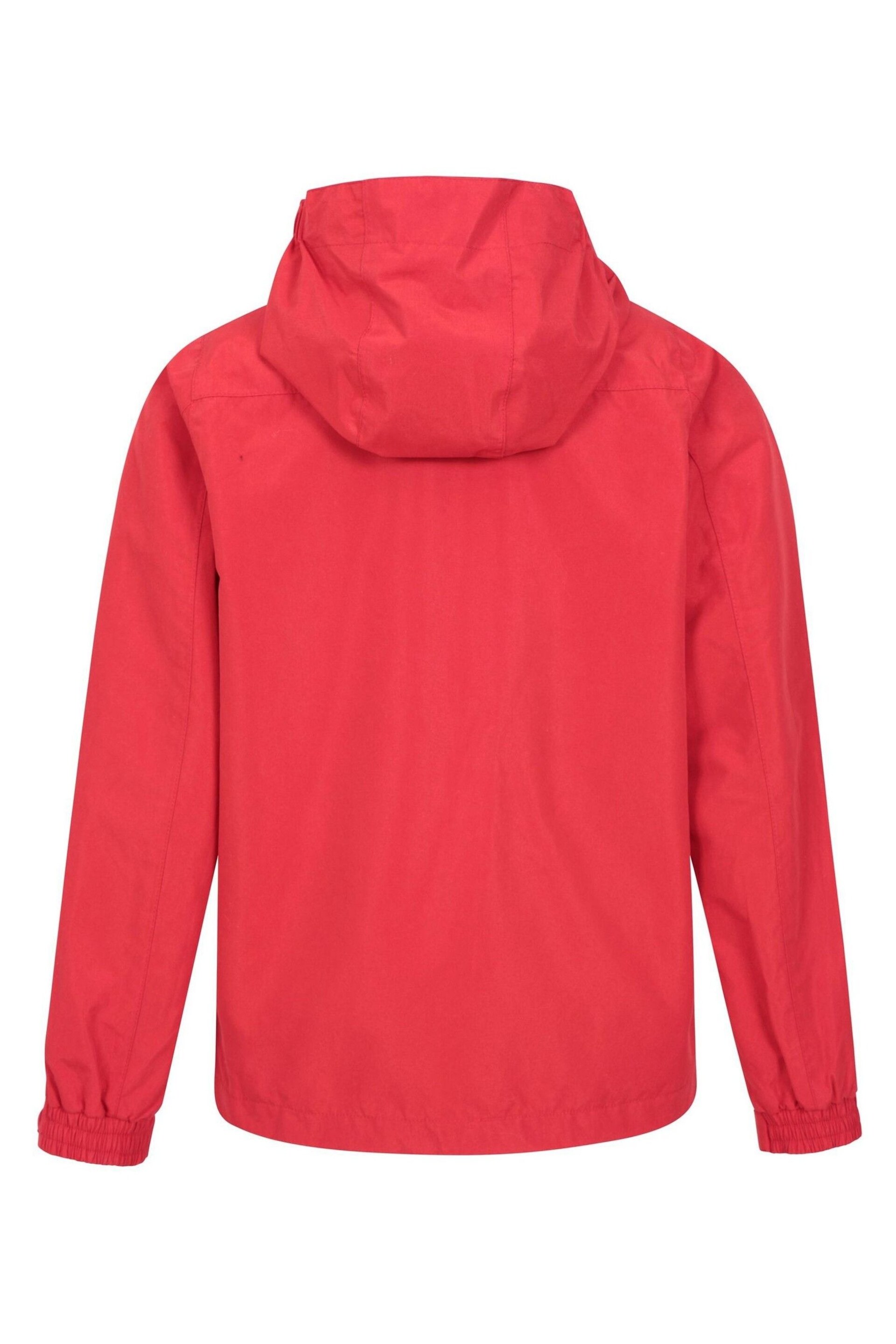 Mountain Warehouse Red Kids Solar Waterproof Jacket - Image 3 of 4