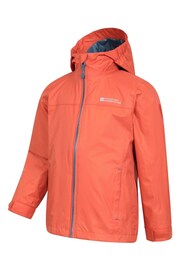Mountain Warehouse Orange Kids Torrent Waterproof Jacket - Image 4 of 5