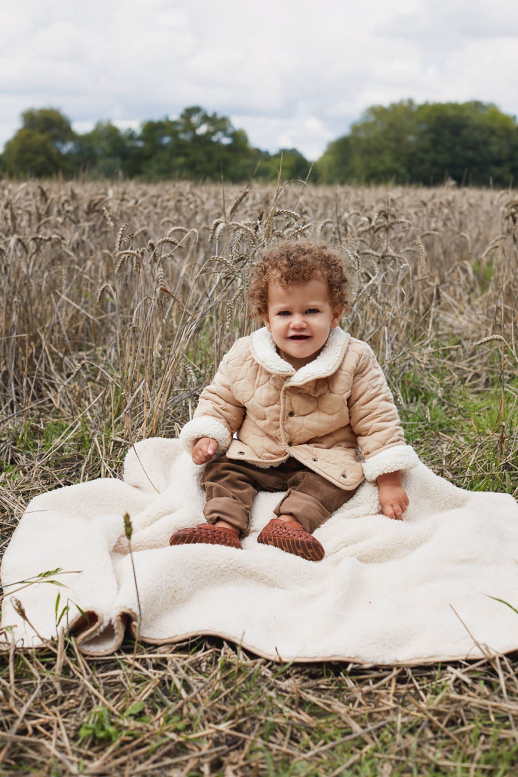 Fleece lined baby blanket hotsell