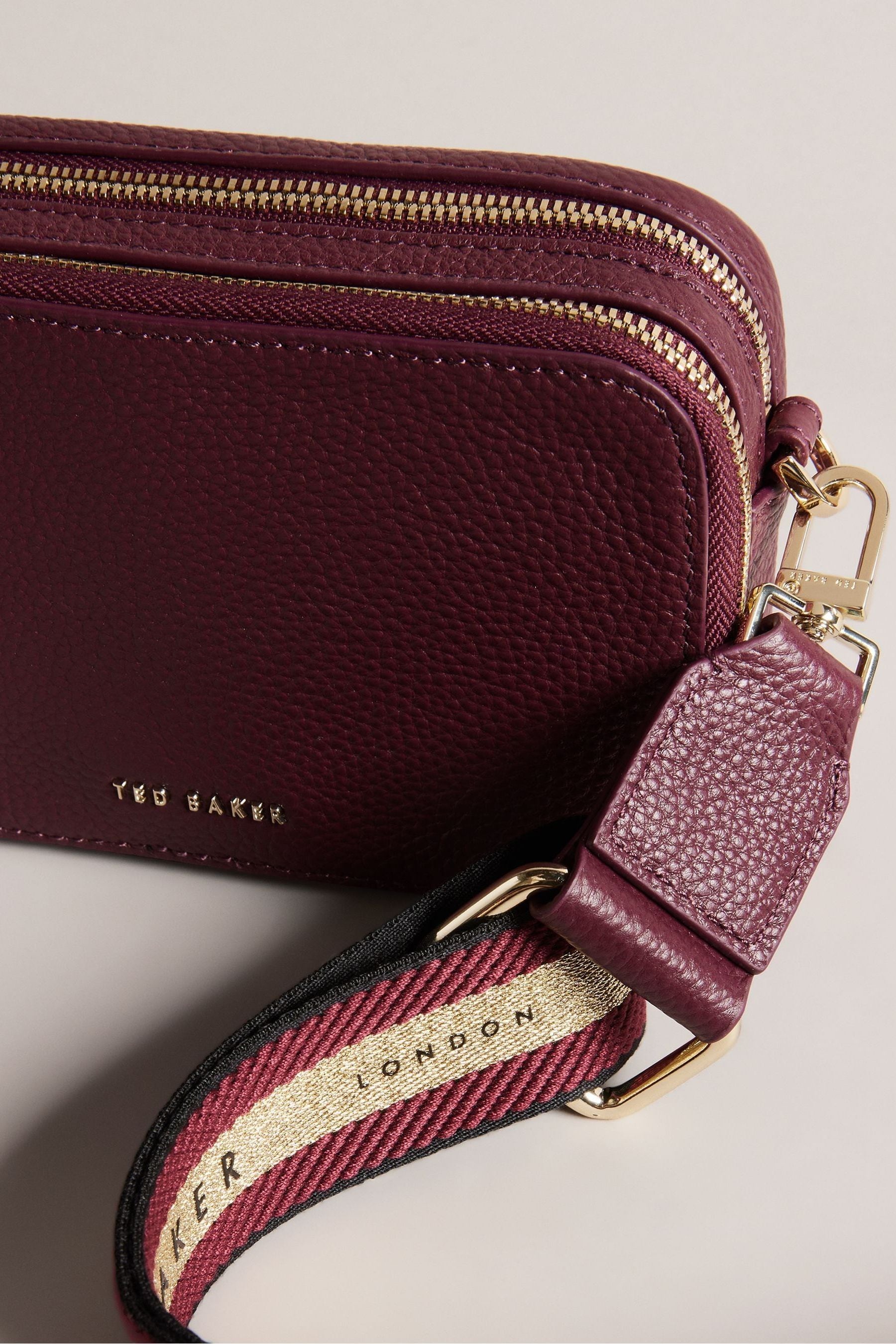 Buy Ted Baker Stunna Mini Webbing Cross Body Black Bag from Next Luxembourg