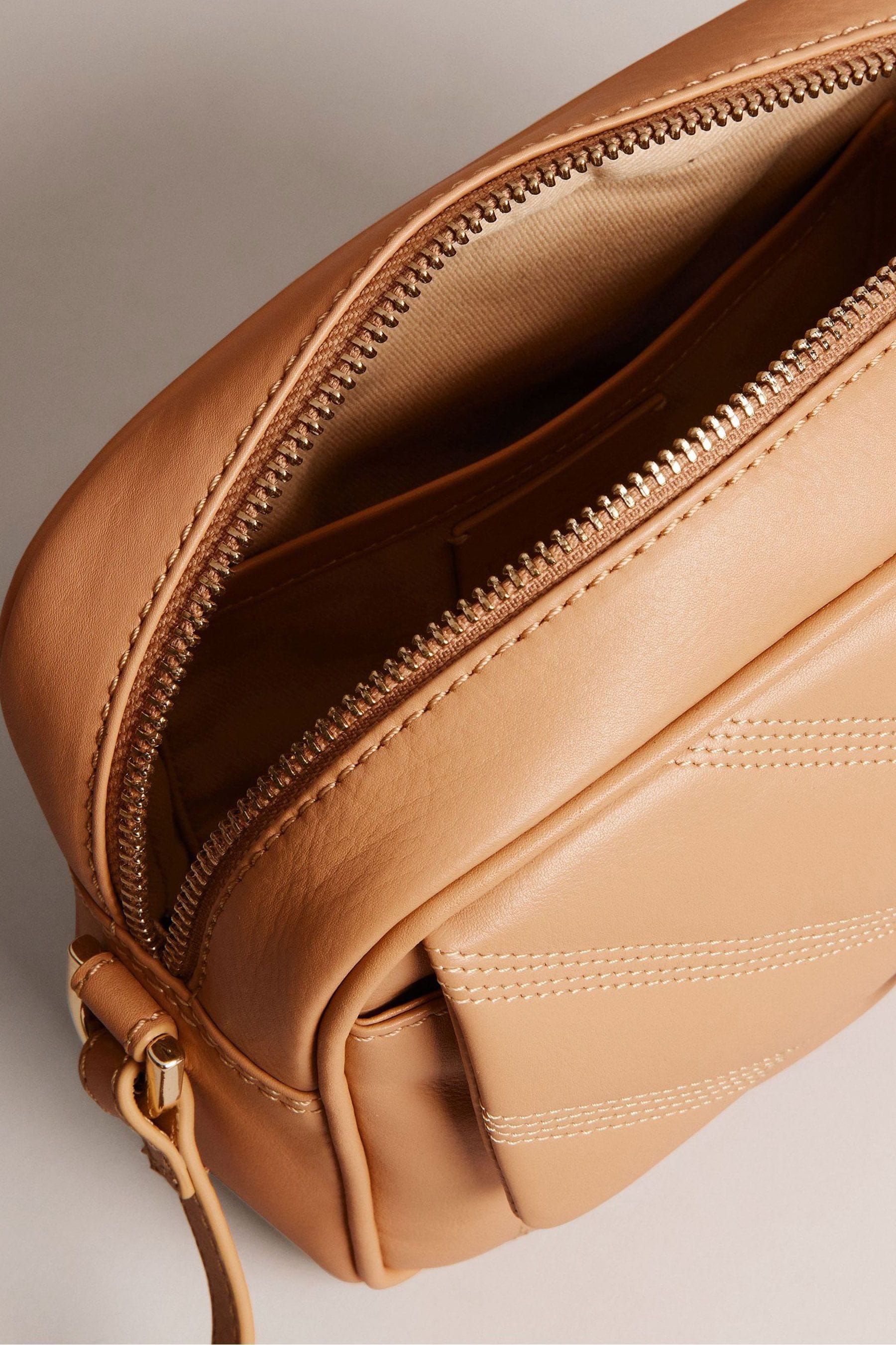 Buy Ted Baker Natural Ayalily Quilted Camera Bag from Next Luxembourg