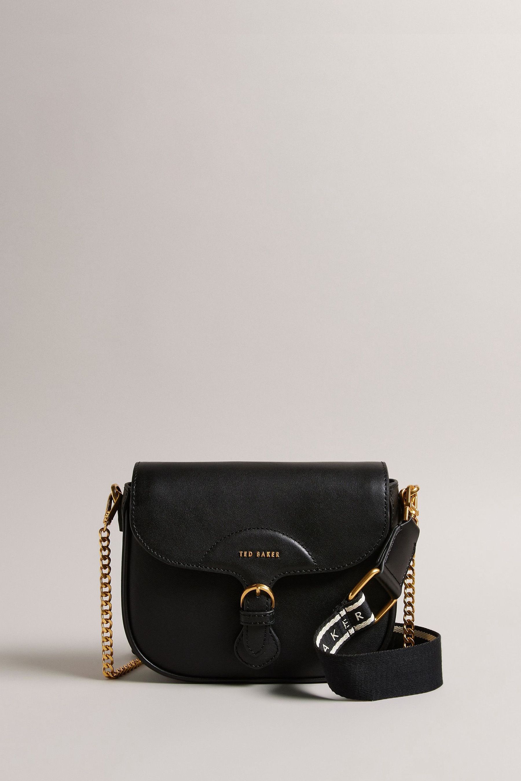 Buy Ted Baker Black Webbing Saddle Esia Cross Body Bag from Next Luxembourg