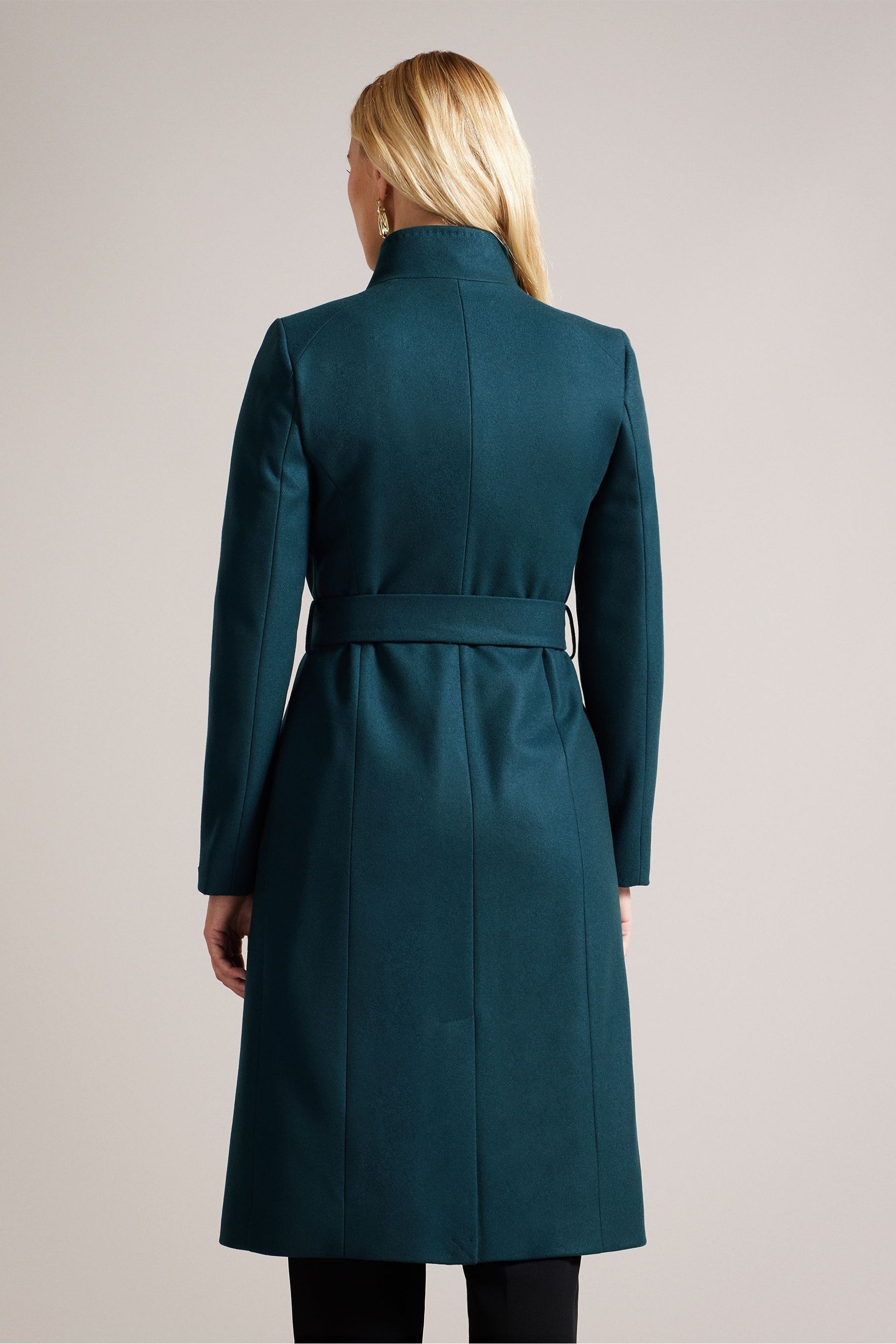 Buy Ted Baker Rose Mid Length Wool Wrap Coat from Next Luxembourg