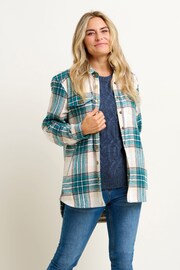 Brakeburn Green Shamrock Flannel Shacket - Image 4 of 5