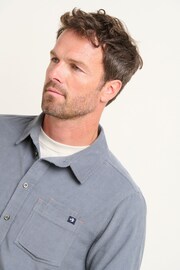 Brakeburn Blue Corduroy Shirt - Image 4 of 4