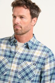 Brakeburn Blue Check Shirt - Image 4 of 4