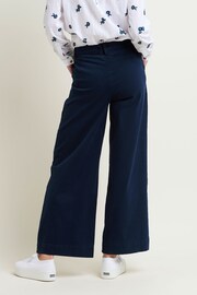 Brakeburn Blue Double Pleat Front Trousers - Image 2 of 4