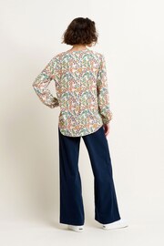 Brakeburn Natural Floral Paisley Blouse - Image 2 of 4