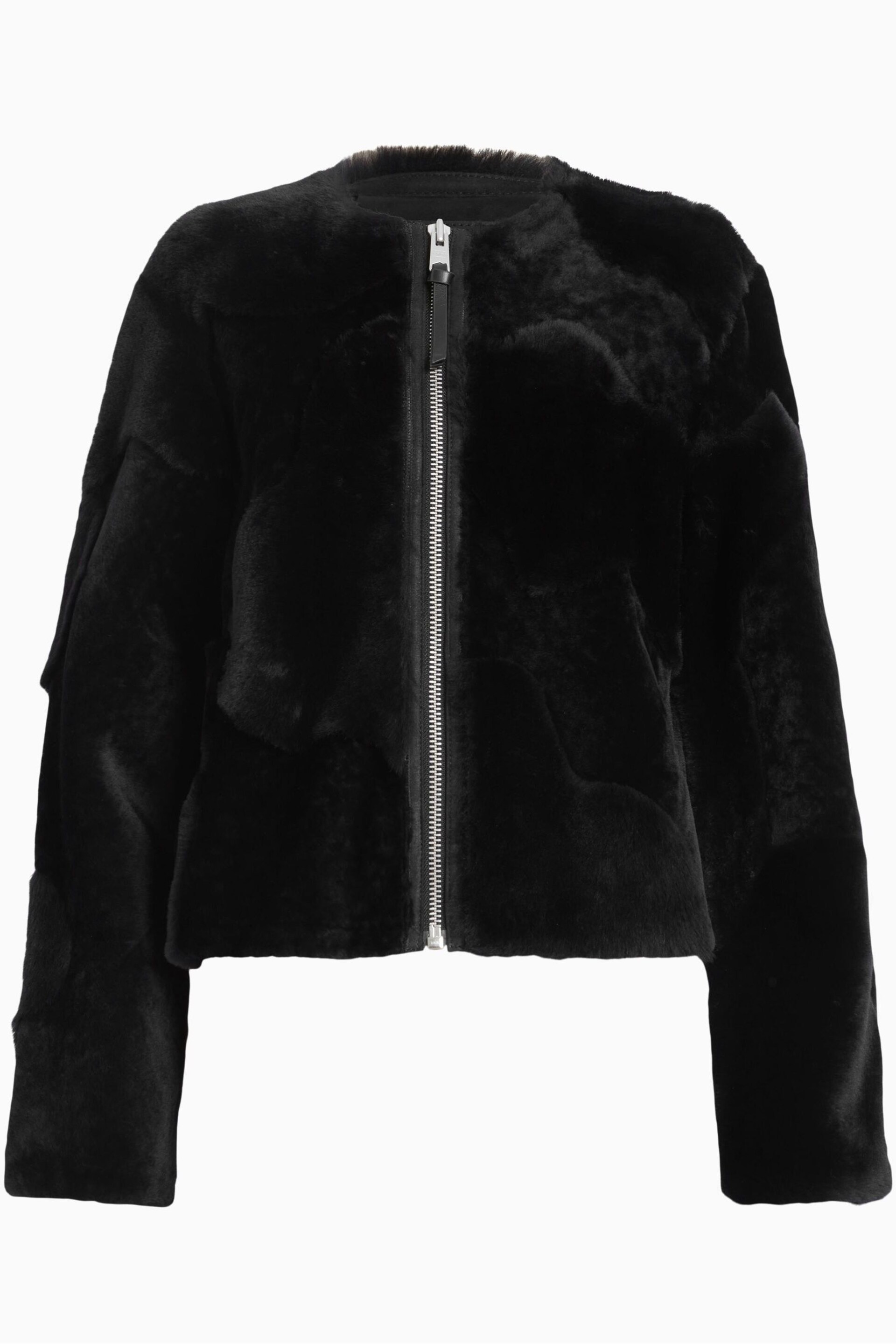 AllSaints Black Hania Jacket - Image 8 of 8