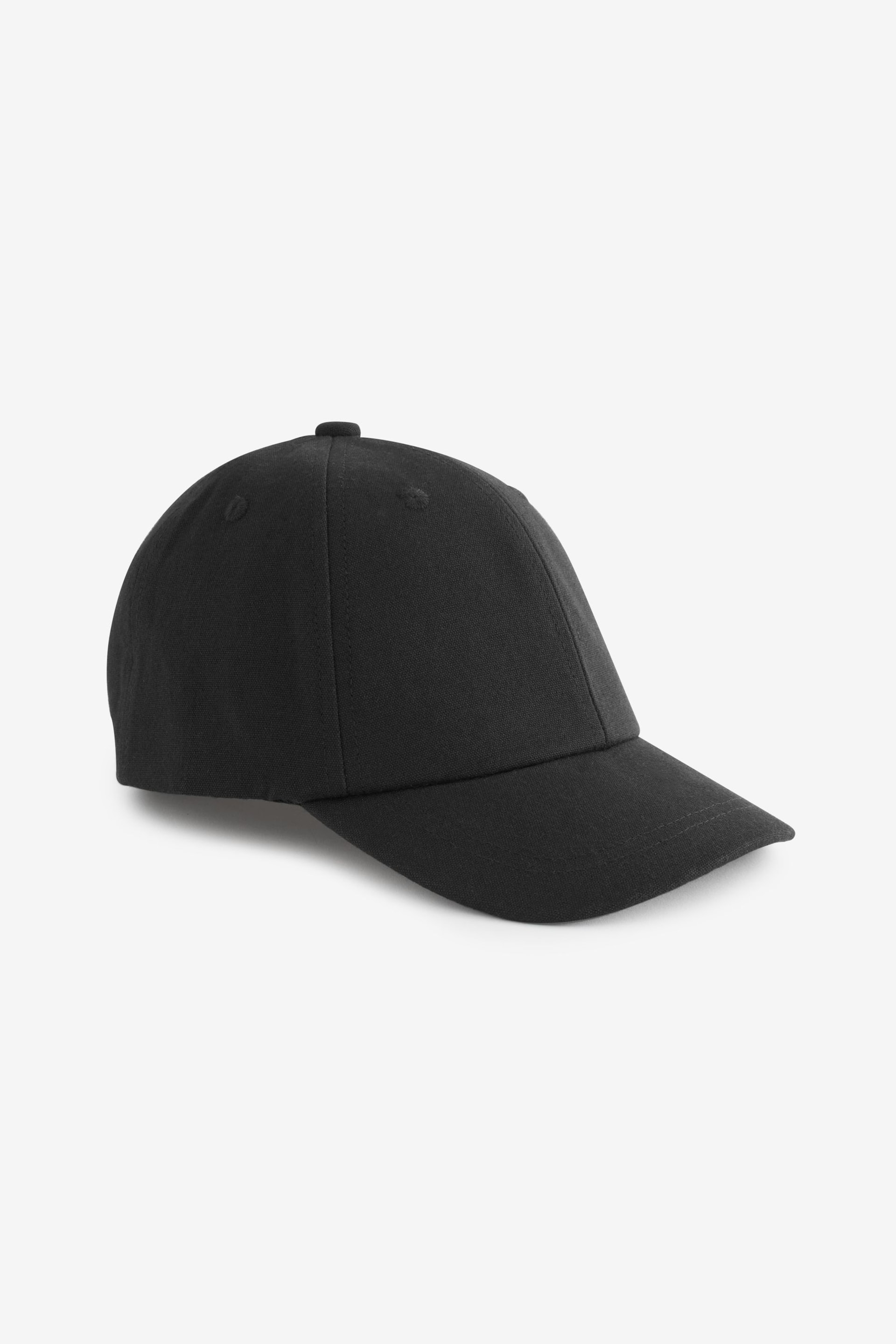 Black Canvas Cap (1-16yrs) - Image 1 of 2