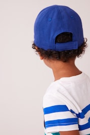 Cobalt Blue Canvas Cap (1-16yrs) - Image 2 of 5