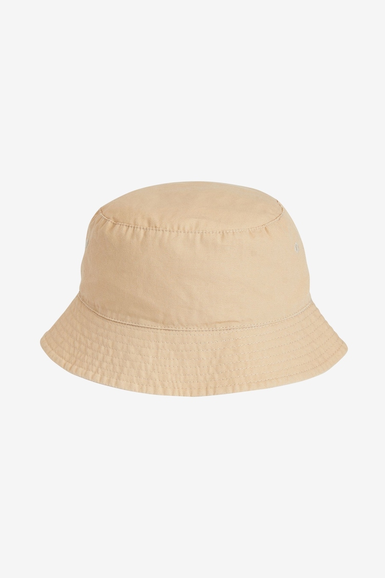 Stone Canvas Bucket Hat (3mths-16yrs) - Image 1 of 2