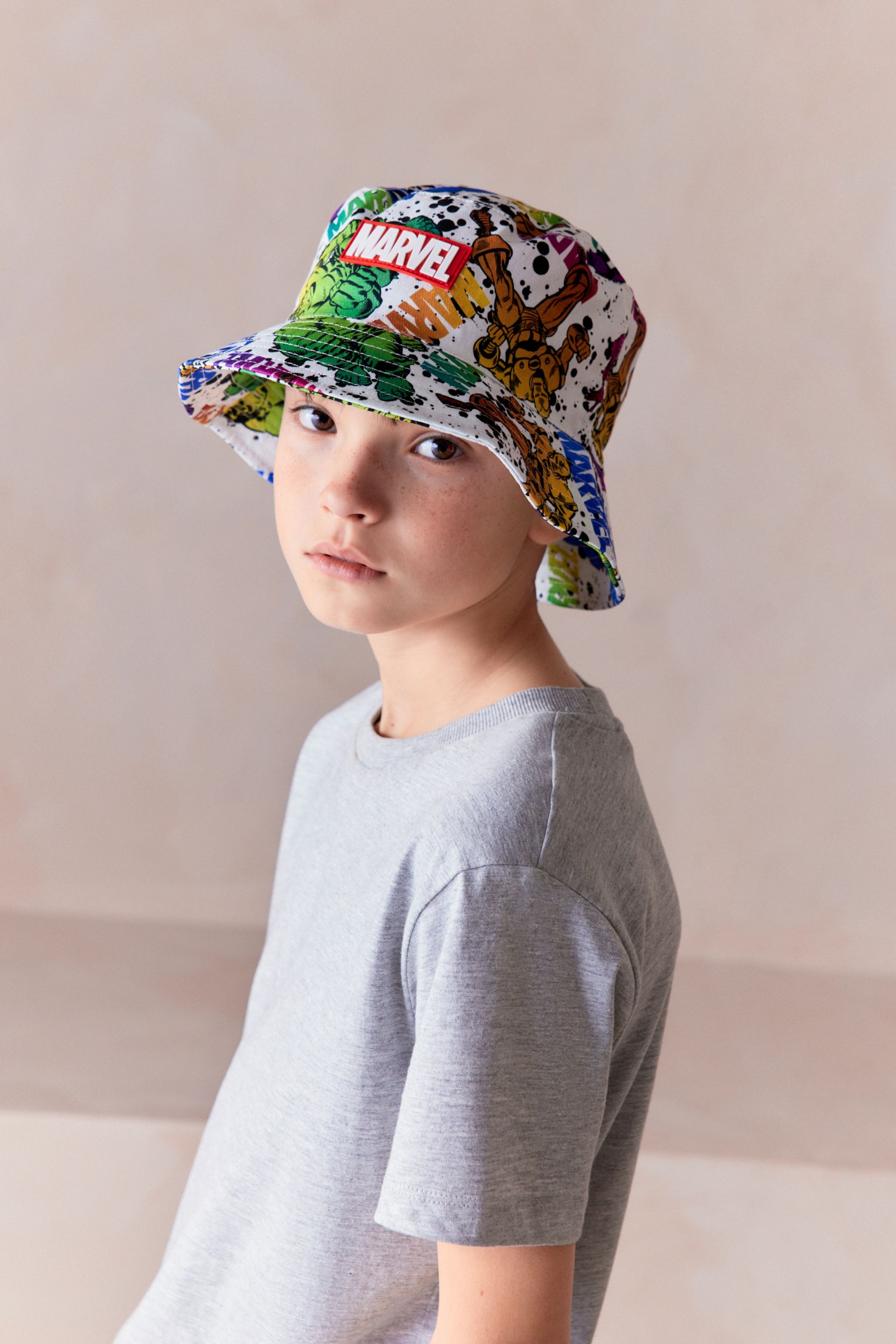 Buy Marvel License Bucket Hat 1 13yrs from Next United Arab Emirates