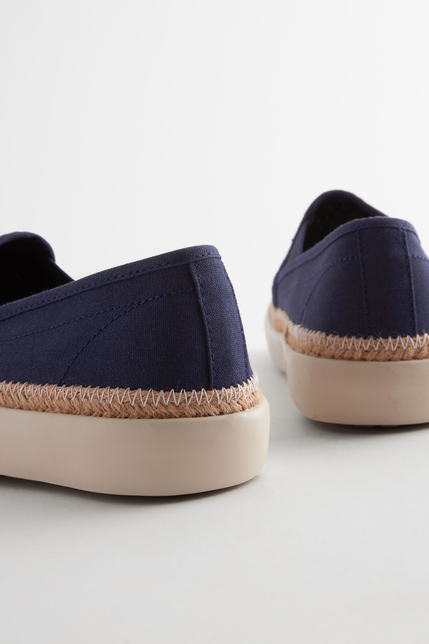 Dark blue espadrilles store