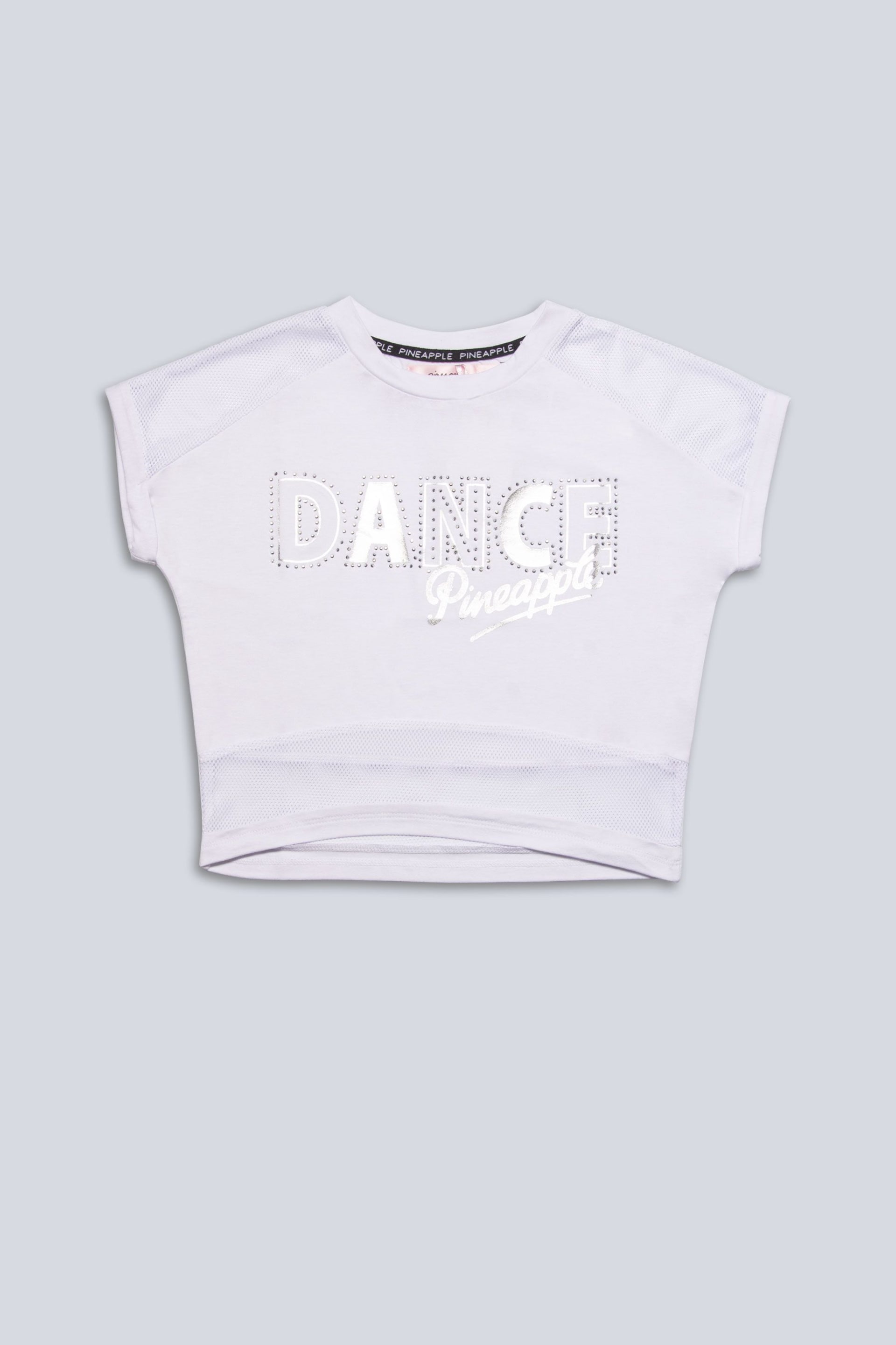 Pineapple White Dance Girls Crop T-Shirt - Image 6 of 6