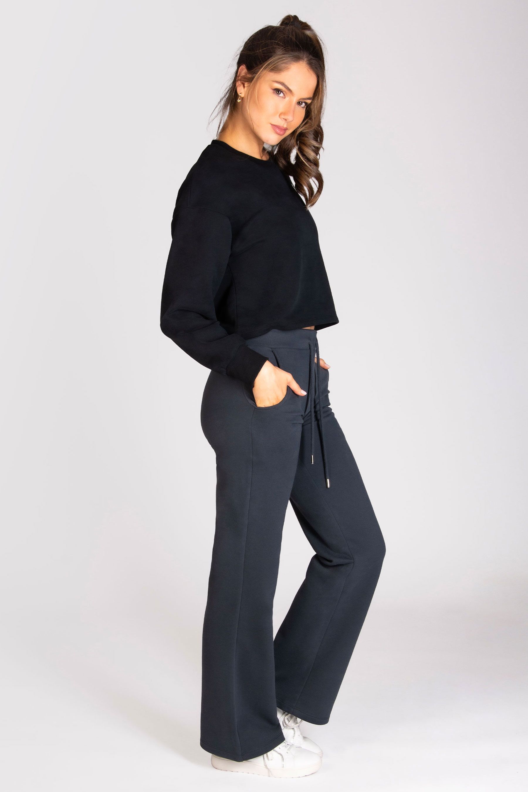 Womens straight leg joggers clearance
