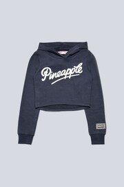 Pineapple Grey Girls Logo Crop Hoodie - Image 3 of 4