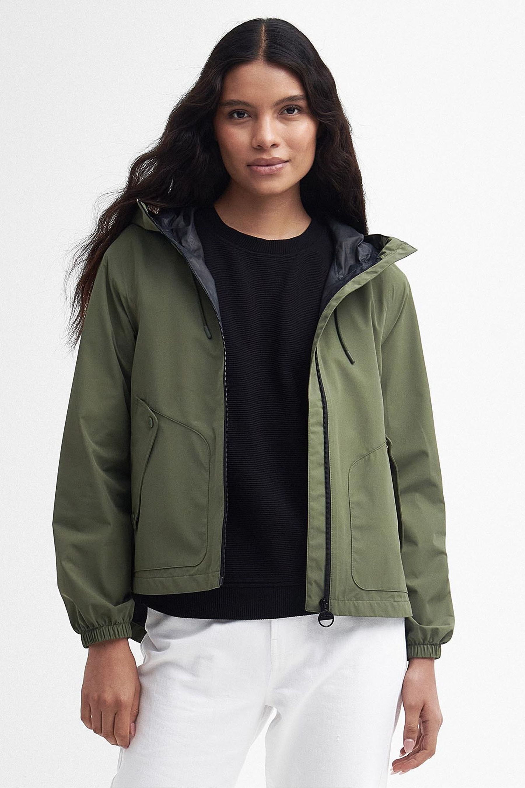 Barbour downpour jacket top